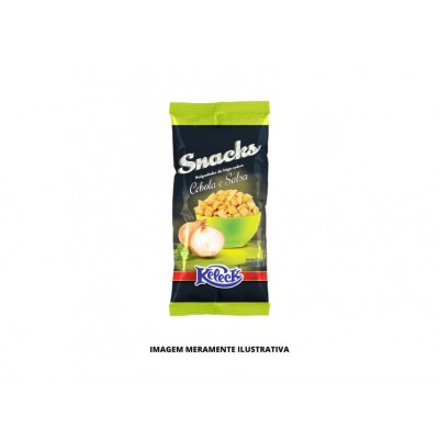 SNACK - KELECK - 40g - CEBOLA E SALSA - CX24